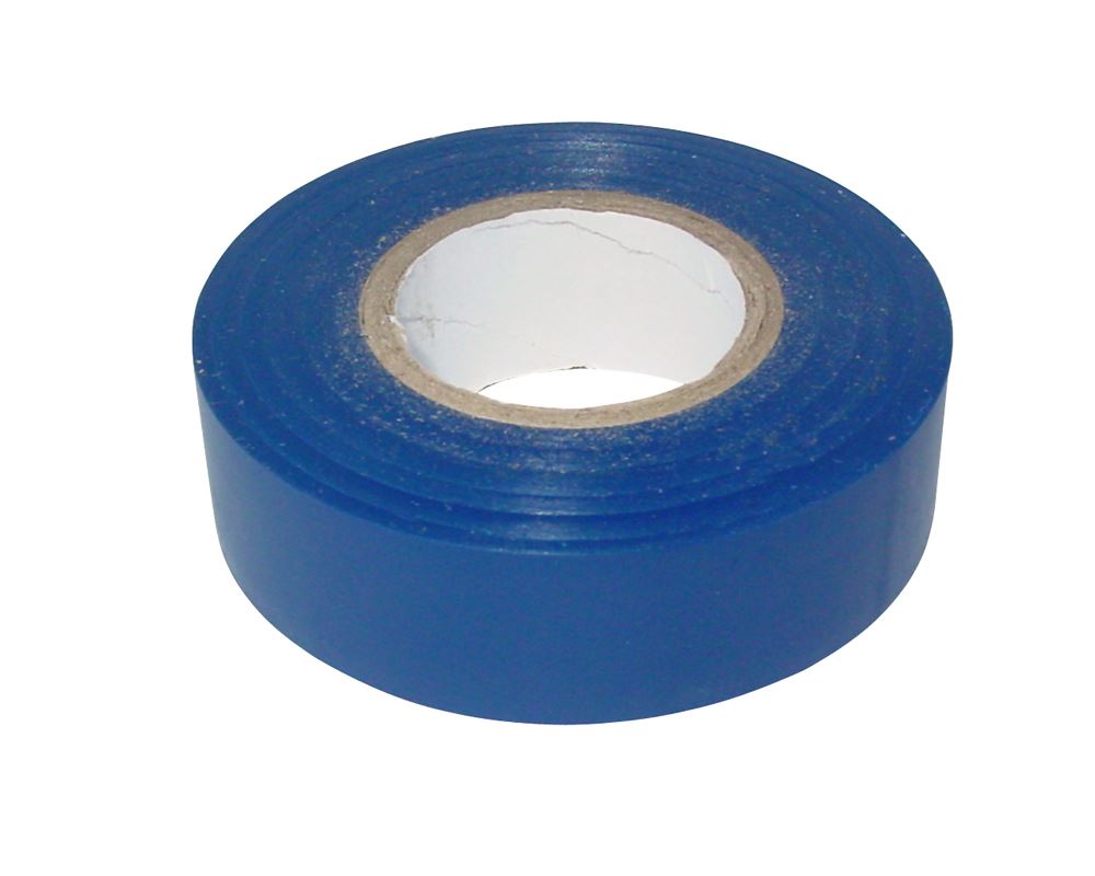 PVC Insulation Tape 20m - Blue - Regin Products Ltd